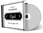 Artwork Cover of Opal 1987-11-03 CD Philadelphia Audience