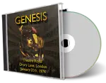 Artwork Cover of Genesis 1974-01-20 CD London Audience