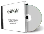 Artwork Cover of Genesis 1974-05-06 CD New York Audience