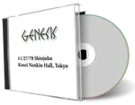 Artwork Cover of Genesis 1978-11-27 CD Tokyo Audience