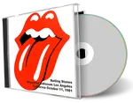 Artwork Cover of Rolling Stones 1981-10-11 CD Los Angeles Audience