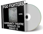 Artwork Cover of Foo Fighters 2006-07-14 CD Berkeley Audience