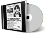 Artwork Cover of Jackson Browne 1988-10-10 CD Madison Audience