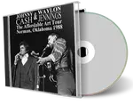 Artwork Cover of Johnny Cash and Waylon Jennings 1988-02-21 CD Norman Audience