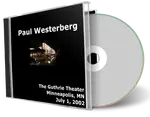 Artwork Cover of Paul Westerberg 2002-07-01 CD Minneapolis Audience