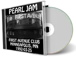 Artwork Cover of Pearl Jam 1992-03-25 CD Minneapolis Audience