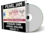 Artwork Cover of Pearl Jam 1993-07-11 CD London Audience
