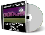 Artwork Cover of Queens of The Stone Age 2003-04-26 CD Indio Audience