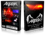 Artwork Cover of Anthrax 2000-07-05 DVD Salt Lake City Proshot