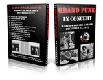 Artwork Cover of Grand Funk Railroad 1972-12-23 DVD New York City Proshot