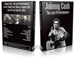 Artwork Cover of Johnny Cash Compilation DVD The Last Performances Audience