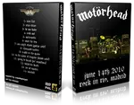 Artwork Cover of Motorhead 2010-06-14 DVD Rock In Rio Proshot