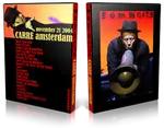 Artwork Cover of Tom Waits 2004-11-21 DVD Amsterdam Audience