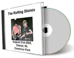 Artwork Cover of Rolling Stones 2005-08-31 CD Detroit Audience