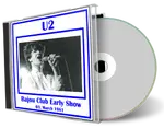 Artwork Cover of U2 1981-03-03 CD Washington Audience