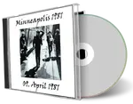 Artwork Cover of U2 1981-04-09 CD Minneapolis Audience