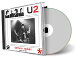 Artwork Cover of U2 1981-04-18 CD Detroit Audience