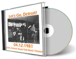 Artwork Cover of U2 1981-12-04 CD Detroit Audience