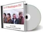 Artwork Cover of U2 1984-12-05 CD Washington Audience
