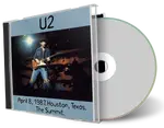 Artwork Cover of U2 1987-04-08 CD Houston Audience