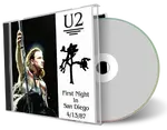 Artwork Cover of U2 1987-04-13 CD San Diego Audience