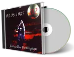Artwork Cover of U2 1987-06-03 CD Birmingham Audience