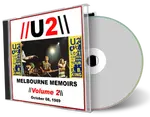 Artwork Cover of U2 1989-10-08 CD Melbourne Audience