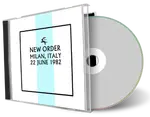 Artwork Cover of New Order 1982-06-22 CD Milan Soundboard