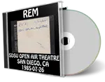 Artwork Cover of REM 1985-07-26 CD San Diego Audience