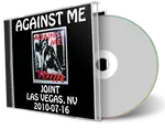 Artwork Cover of Against Me 2010-07-16 CD Las Vegas Audience