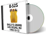 Artwork Cover of B-52s 1992-10-13 CD Las Vegas Audience