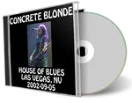 Artwork Cover of Concrete Blonde 2002-09-05 CD Las Vegas Audience