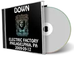 Artwork Cover of Down 2009-09-12 CD Philadelphia Audience