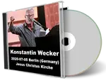 Artwork Cover of Konstantin Wecker 2020-07-05 CD Berlin Audience