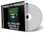 Artwork Cover of Marilyn Manson 1994-09-03 CD Chicago Audience