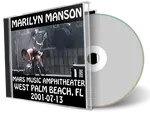 Artwork Cover of Marilyn Manson 2001-07-13 CD West Palm Beach Audience