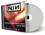 Artwork Cover of Nine Inch Nails 2000-04-28 CD Toronto Audience