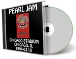 Artwork Cover of Pearl Jam 1994-03-10 CD Chicago Audience
