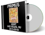 Artwork Cover of Primus 2015-09-04 CD Las Vegas Audience