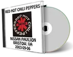 Artwork Cover of Red Hot Chili Peppers 2003-09-06 CD Bristow Audience