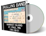 Artwork Cover of Rollins Band 1991-08-01 CD St Paul Audience