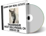 Artwork Cover of Sunny Day Real Estate 2000-07-28 CD West Hollywood Audience