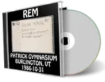 Artwork Cover of REM 1986-10-31 CD Burlington Audience