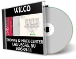 Artwork Cover of Wilco 2003-09-11 CD Las Vegas Audience