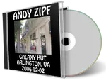 Artwork Cover of Andy Zipf 2006-12-02 CD Arlington Audience