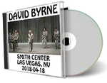 Artwork Cover of David Byrne 2018-04-18 CD Las Vegas Audience