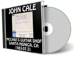 Artwork Cover of John Cale 1983-07-31 CD Santa Monica Audience