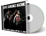 Artwork Cover of Dave Rawlings Machine 2007-02-11 CD Carrboro Soundboard