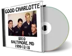 Artwork Cover of Good Charlotte 1999-12-18 CD Baltimore Soundboard