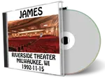 Artwork Cover of James 1992-11-15 CD Milwaukee Audience